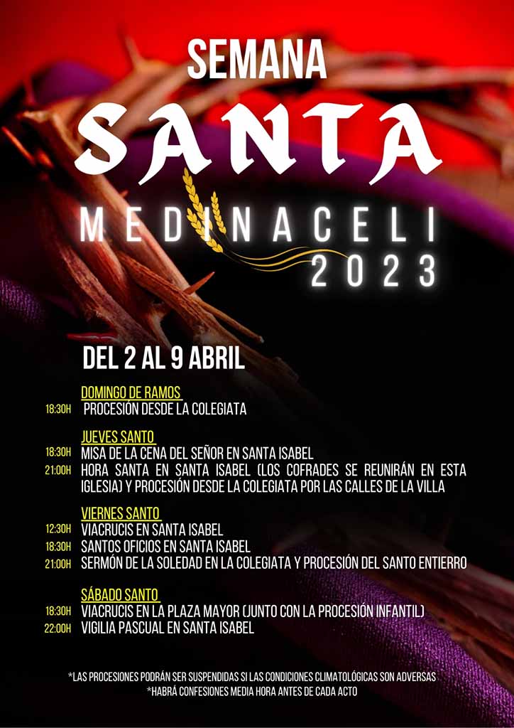 Semana Santa en Medinaceli 2023 Medinaceli